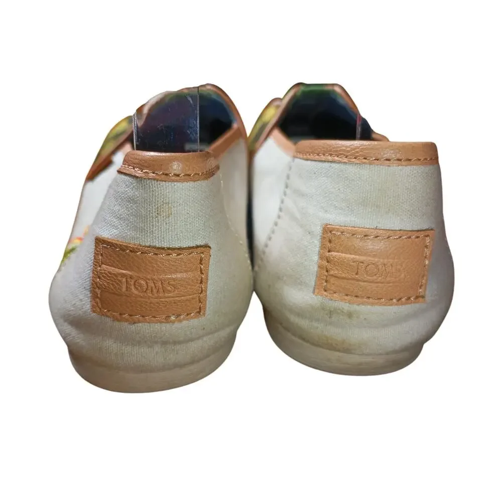 TOMS x FridaKahlo espadrille shoes size 7.5
